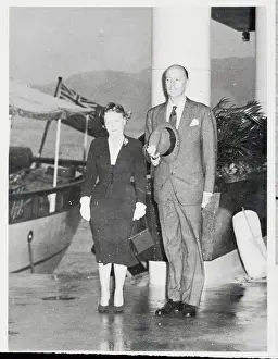 Sir Alexander Grantham and His Wife