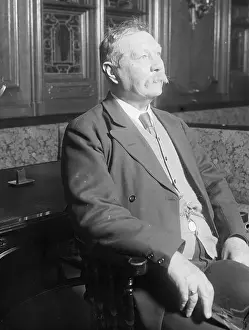 Sir Arthur Conan Doyle Seated, Closeup