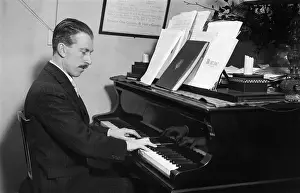 Sir Arthur Edward Drummond Bliss At Piano
