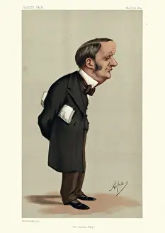 Vanity Fair Caricature Prints: Sir Charles Forster, Victorian English Liberal politician, Vanity fair caricature