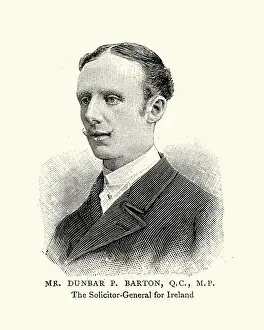 Sir Dunbar Plunket Barton, Anglo-Irish British politician, author and judge, 19th Century