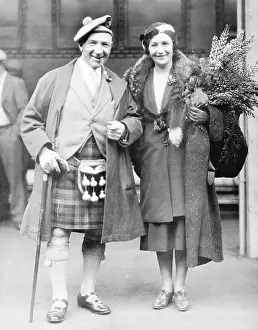 Niece Prints: Sir Harry Lauder and Niece