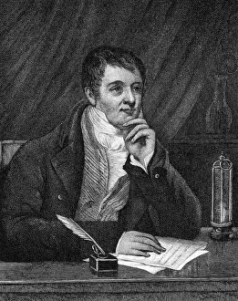 Investigator Prints: Sir Humphry Davy Seated Engraving