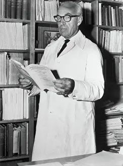 Canberra Prints: Sir John Carew Eccles Standing with Book