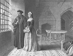 Oppression Prints: Sir Thomas More and Daughter Gazing out of Window