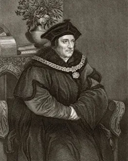 Clergy Gallery: Sir Thomas More sepia toned (XXXL)