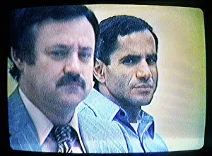 Sirhan Prints: Sirhan Sirhan Standing with His Attorney