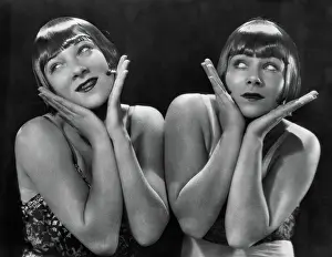 Hand On Chin Prints: The Sisters G. Karla and Eleanor