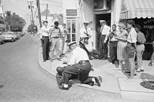 Sit In Prints: Sit-In Demonstrators Dragged From Restaurant