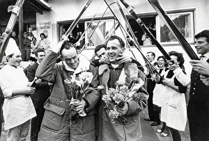 Olympia Prints: Sixten Jernberg and Assar Rönnlund 1964 Winter Olympics
