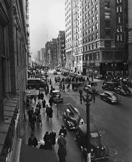 Diry 16487 Prints: Sixth Avenue, Portland