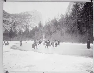 Skating on Mirror Lake