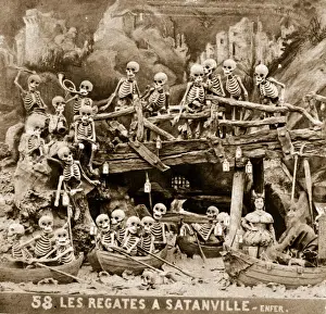 Square Black Prints: Skeleton Crew