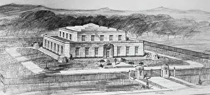 Sketch of Fort Knox as United States Vault