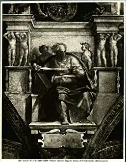 Sketch of The Prophet Joel