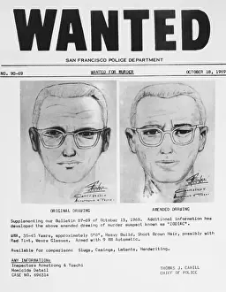 Sketch of the Zodiac Killer