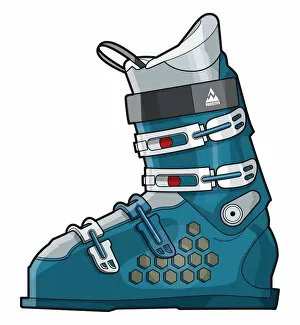 Images Dated 3rd April 2008: Ski boot