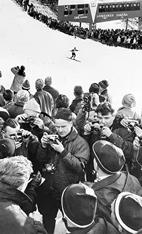 Ski jumping on normal hill 1964 Winter Olympics