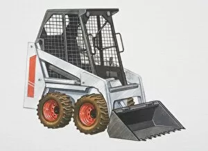 Images Dated 9th June 2006: Skid steer, side view