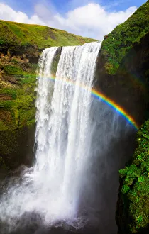 Images Dated 13th August 2011: Skogafoss