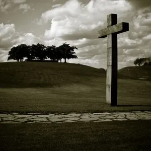 Crucifix Prints: SkogskyrkogAarden Cemetery