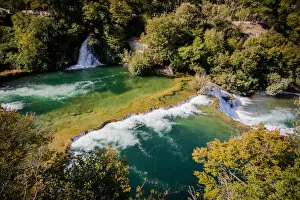 Images Dated 30th September 2017: Skradinski Buk waterfall, Krka National Park