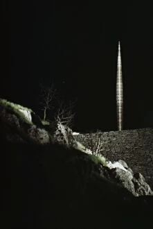 Images Dated 26th August 2009: Skylon At Night