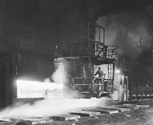 Furnace Prints: Slab Heating Furnace In Action