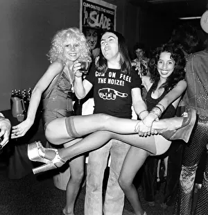 Slade Guitarist With Groupies