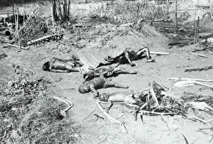 Slain Children on Vietnamese Roadside