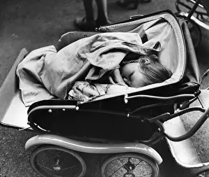 Pram Prints: Sleeping Baby