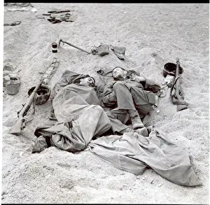 Sleeping Soldiers In Korea