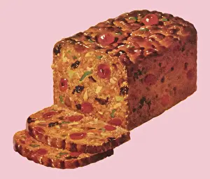 Sliced Fruitcake