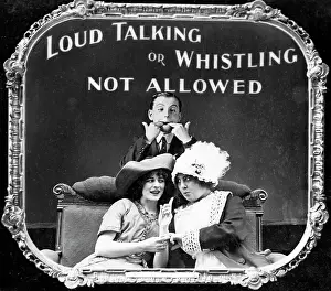 Slide Prints: Slide From Old Movie Asking Women To Rem