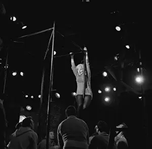 Tights Prints: Sliding Down a Pole
