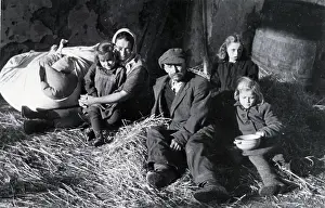 Slovak Prints: Slovak Refugees Returning Home