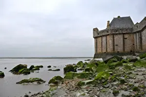 Small Chapel of Mont Saint-Michel of Normany region in France