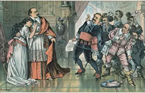 Surprise Prints: Small Crowd in Awe of President Grover Cleveland's Tactics