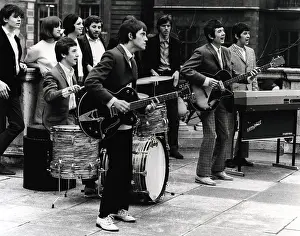 Acr073701 Prints: Small Faces Performing On TV Show