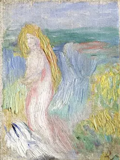 Post Impressionist Prints: Small Study For A Nude