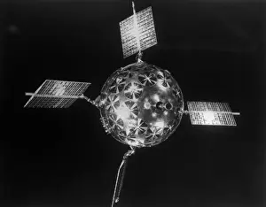 Nasa Prints: Small Unmanned Space Lab Alone