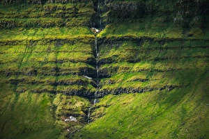 Images Dated 16th June 2014: Small waterfall in Iceland