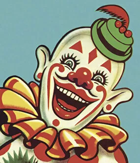 Facial Expression Gallery: Smiling Clown
