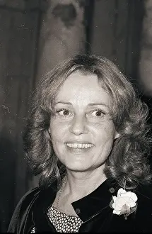 Smiling Jeanne Moreau