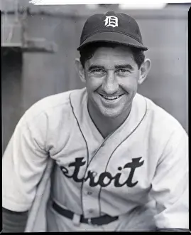 Lakeland Prints: A Smiling Mickey Cochrane In Uniform