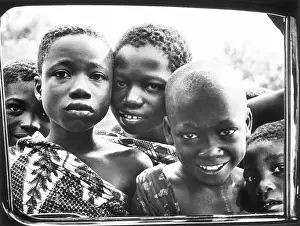 Smiling Schoolboys In Asromanso, Ghana
