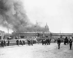 Rebel Prints: Smoke Rising from Custom House