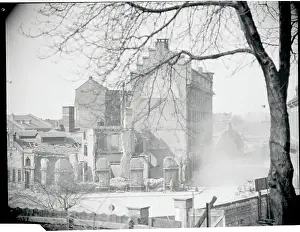 Mainz Prints: Smoke Rising From Yank Troops