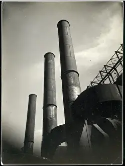 Dirty Prints: Smoke Stacks of Factory