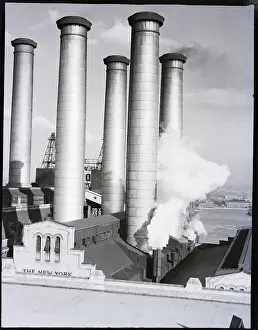 Similarity Prints: Smokestacks of Edison Power Company